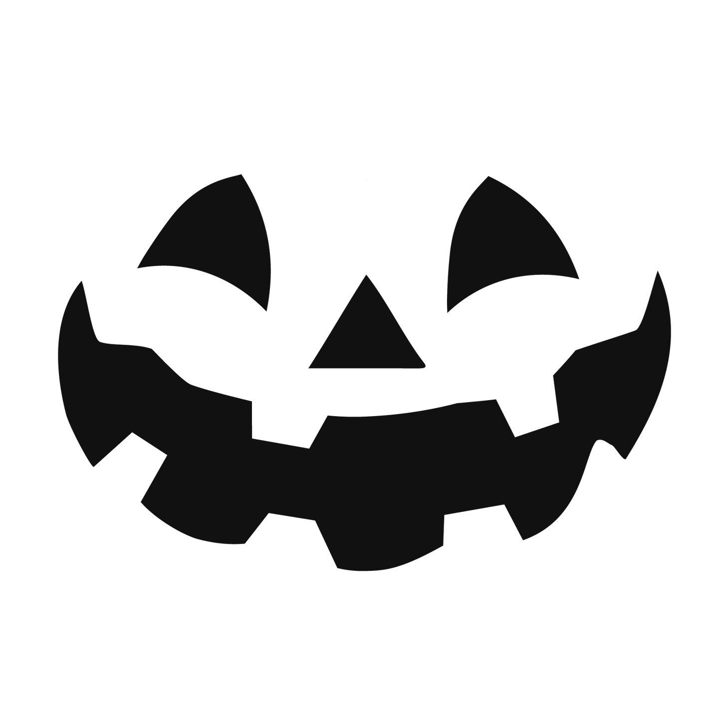 Halloween Pumpkin Face- Unpainted DIY Wood Sign