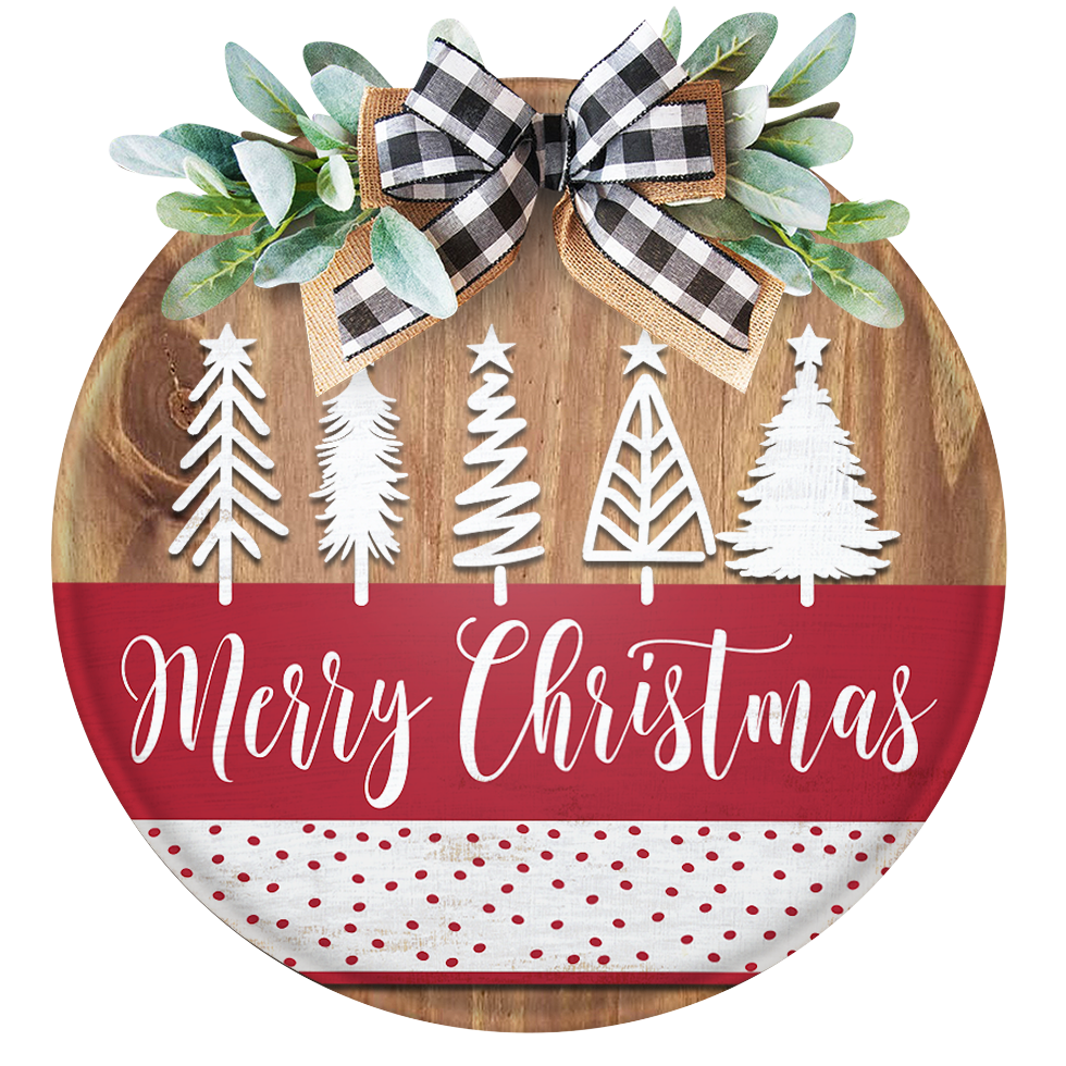 Merry Boho2 Unpainted DIY Wood Sign