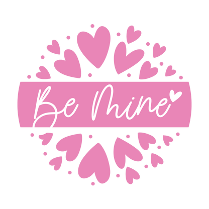 Be Mine Hearts- Unpainted DIY Wood Sign