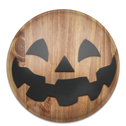 Halloween Pumpkin Face- Unpainted DIY Wood Sign