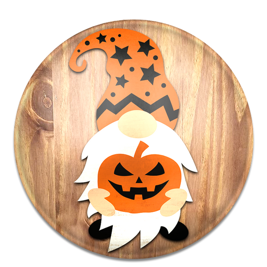 Halloween Gnome- Unpainted DIY Wood Sign